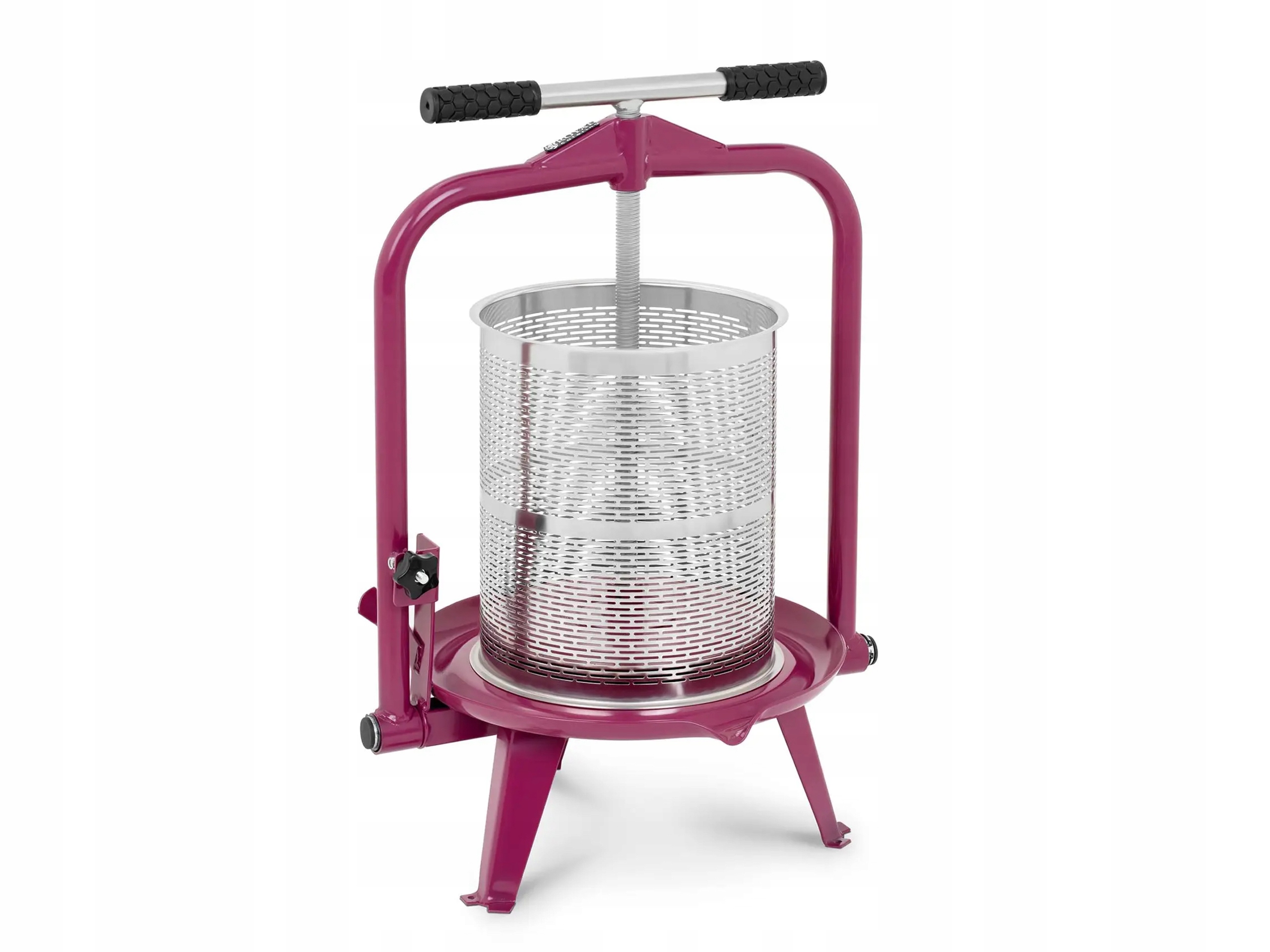 Ruční Lis Na Ovoce, Odšťavňovač Na Šťávu Nerezová Ocel 14 L