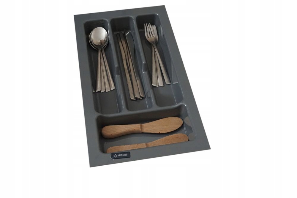 

Wkład organizer na sztućce szary do szuflady 30cm