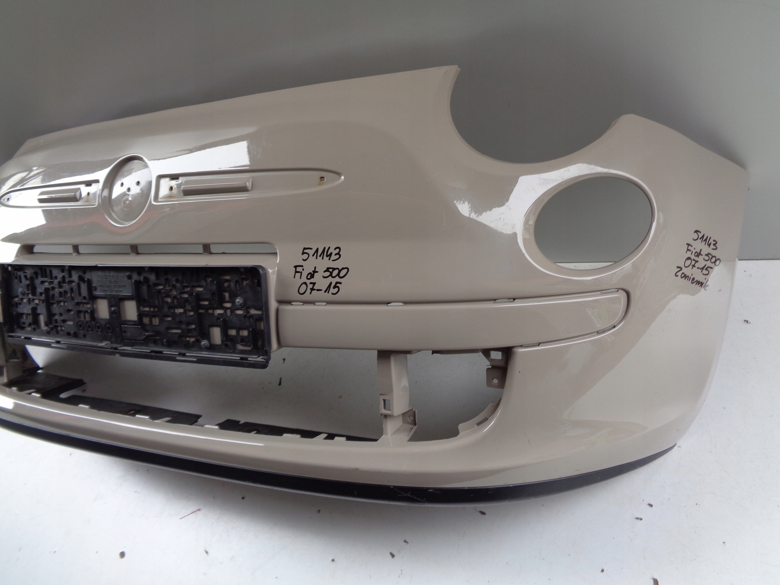 front bumper FIAT 500 07-15 NR 51143