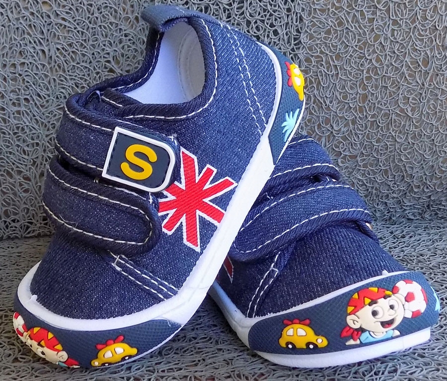 Extra trampki na rzepy r20 granat P8-65 Rozmiar (new) 20