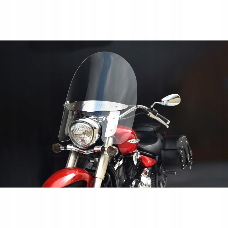 Loster motocyklové sklo chopper Yamaha Xvs 950 V-star Midnight 09-16 4 mm