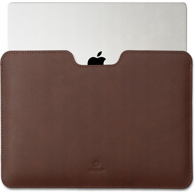 Etui typu sleeve do MacBook Air 13,6" M3 2024, skórzany case Baltan