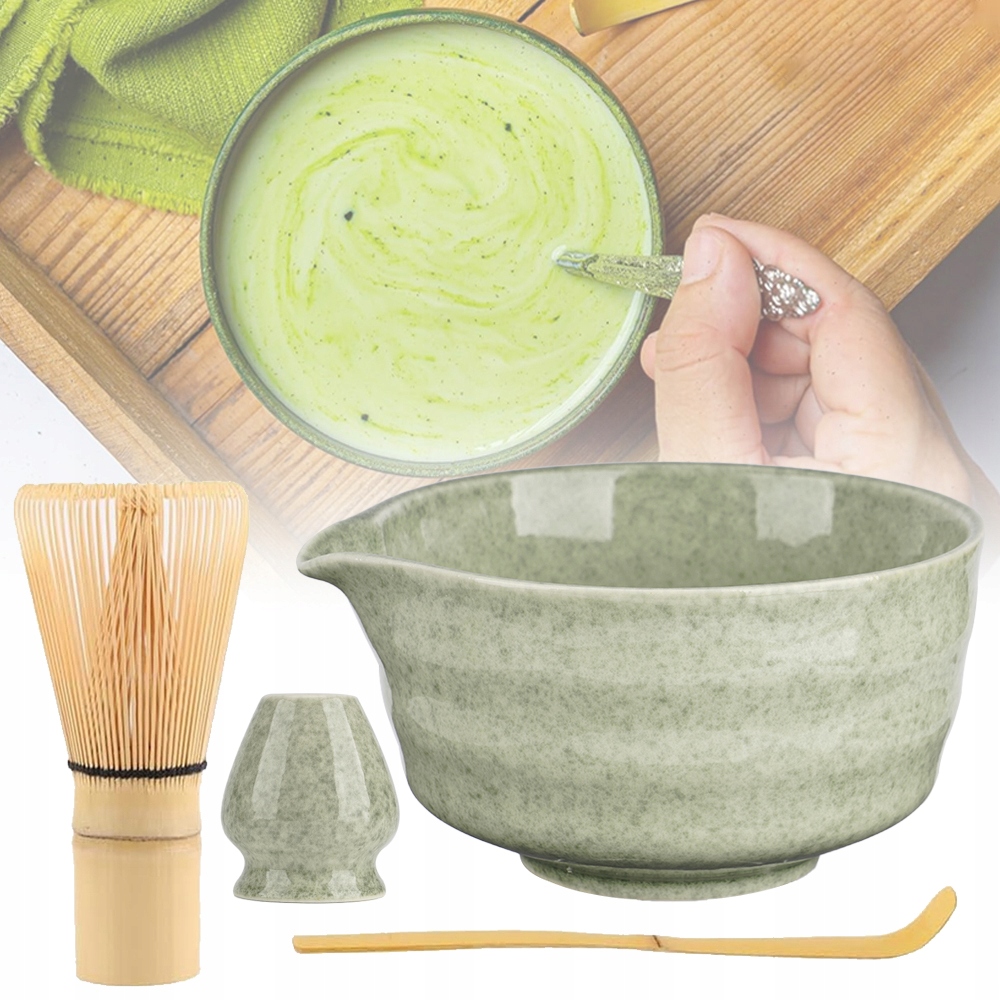 Levně Sada Metliček Chasen Štětec Na Čaj Matcha 4ks