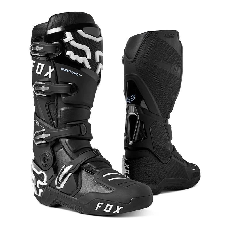 Motocyklové topánky Fox Instinct 2.0 Black čierne Darčeky