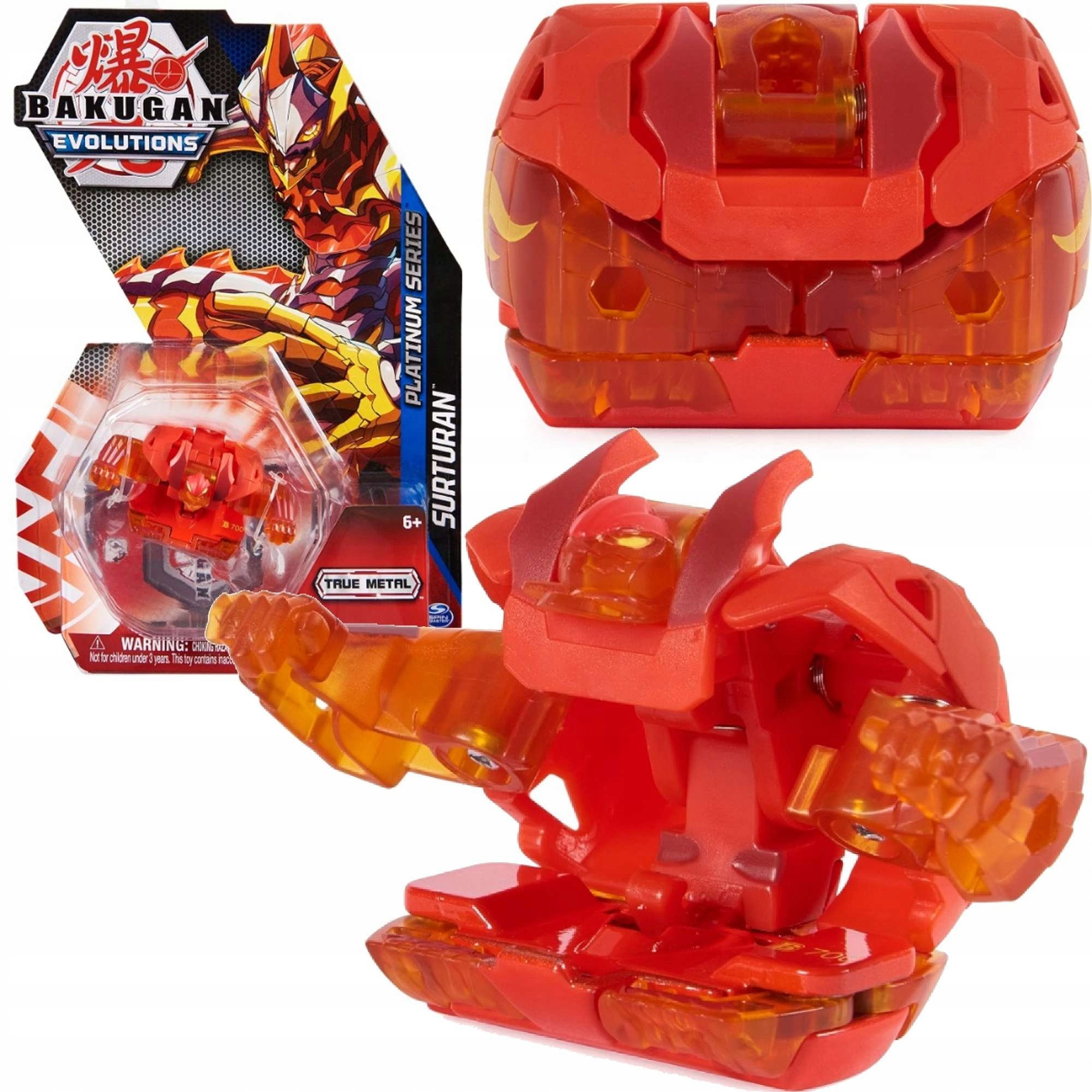 

Bakugan Evolutions True Metal Surturan Pyrus