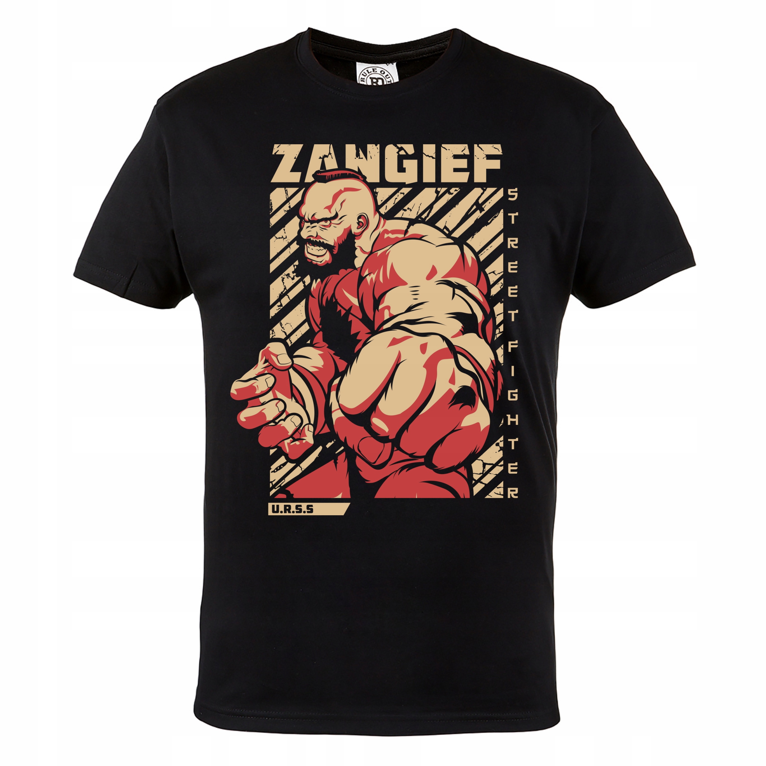 

Męska Koszulka Gra Street Fighter Zangief
