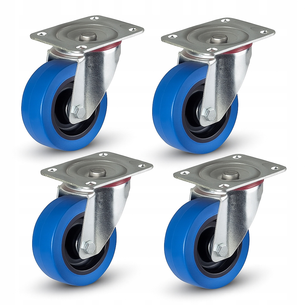 Kolečka 100 mm Otočné kolečko otočné 4 kusy