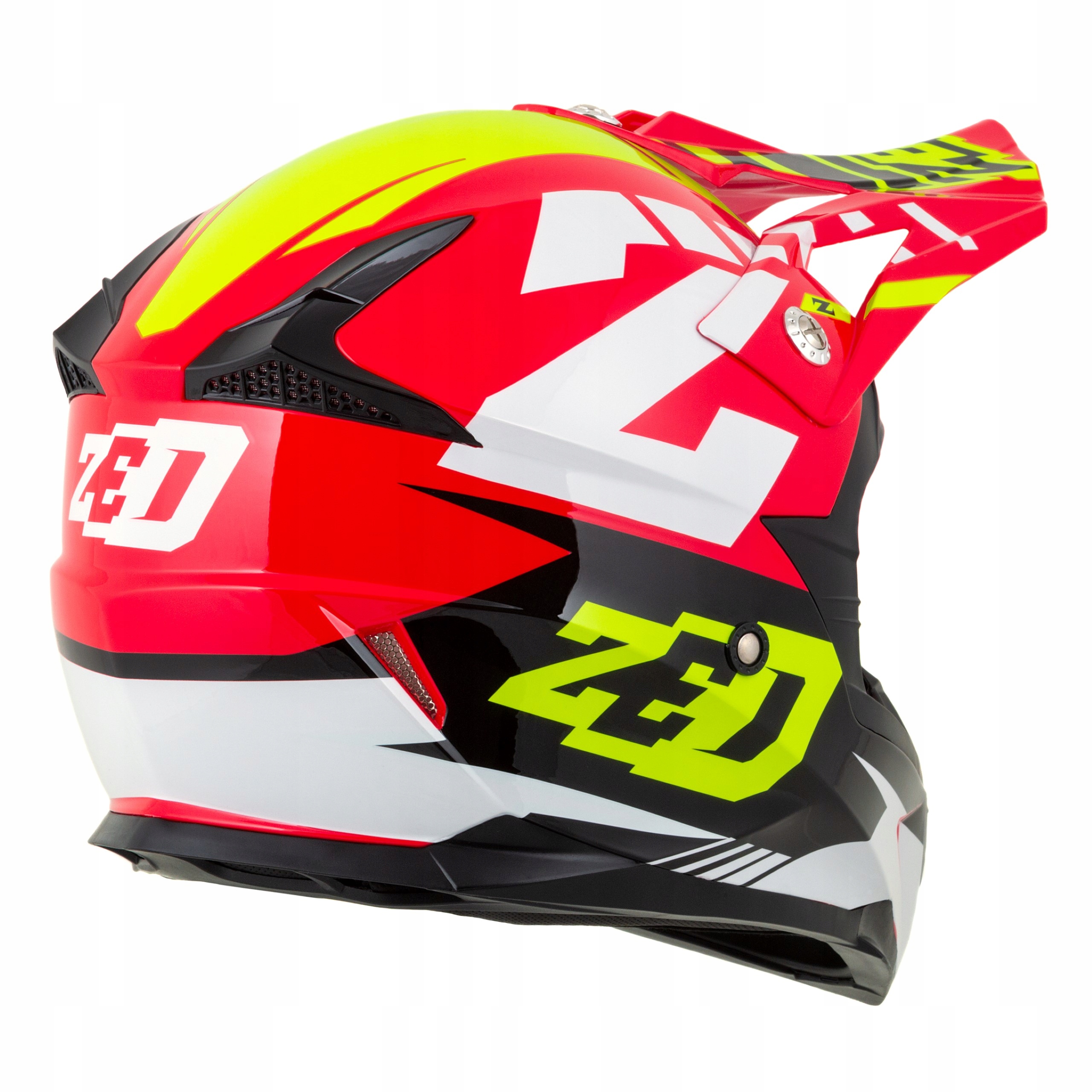 JUNIOR ZED KASK CROSS MOTOCYKLOWY GOGLE (54-56)YL Model ZED X1.9D JUNIOR