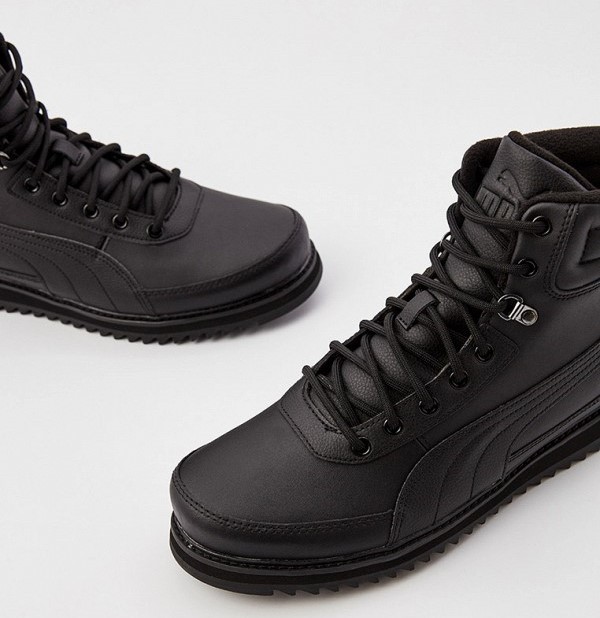 Sportovní Boty Puma MID Zimní Zateplené kožené boty pro každodenní nošení vel. 44