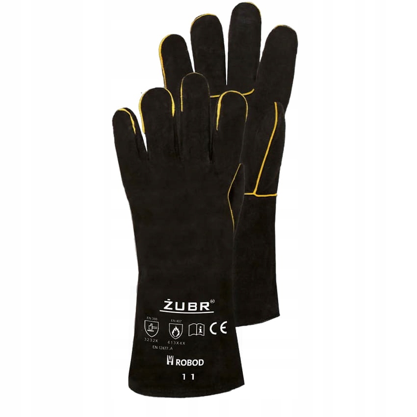 Rękawice spawalnicze ŻUBR ROBOD dwoina