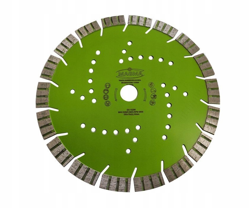 

Tarcza diamentowa turbo do cięcia betonu 230x22,2