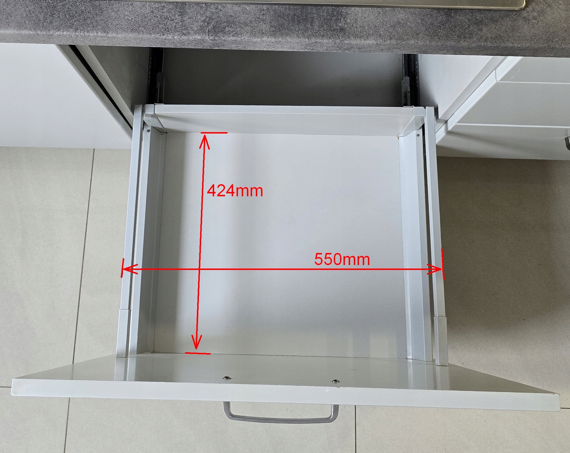 Zestaw koszy na śmieci 62L do szuflady szafki 60 Blum 4 pojemniki na odpady Materiał plastik