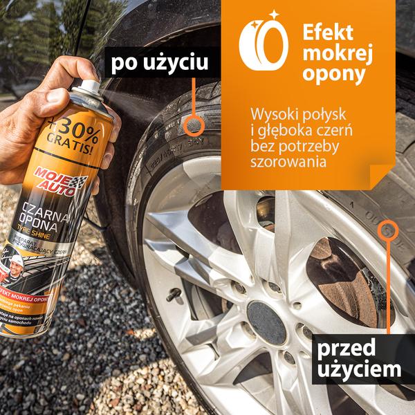 MOJE AUTO ŚRODEK DO KONSERWACJI OPON 400ML Producent Moje Auto
