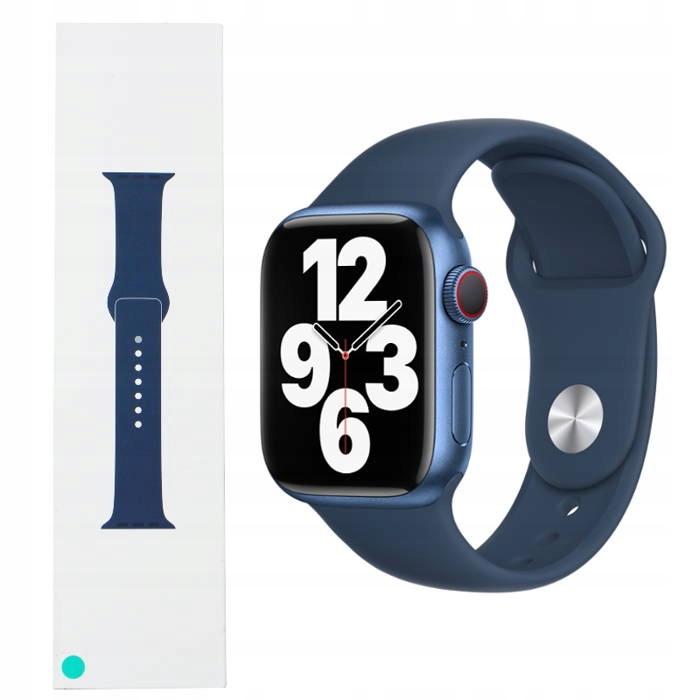 Řemínek Sport Band Apple Watch 38 40 41 MM Abyss Blue Originální