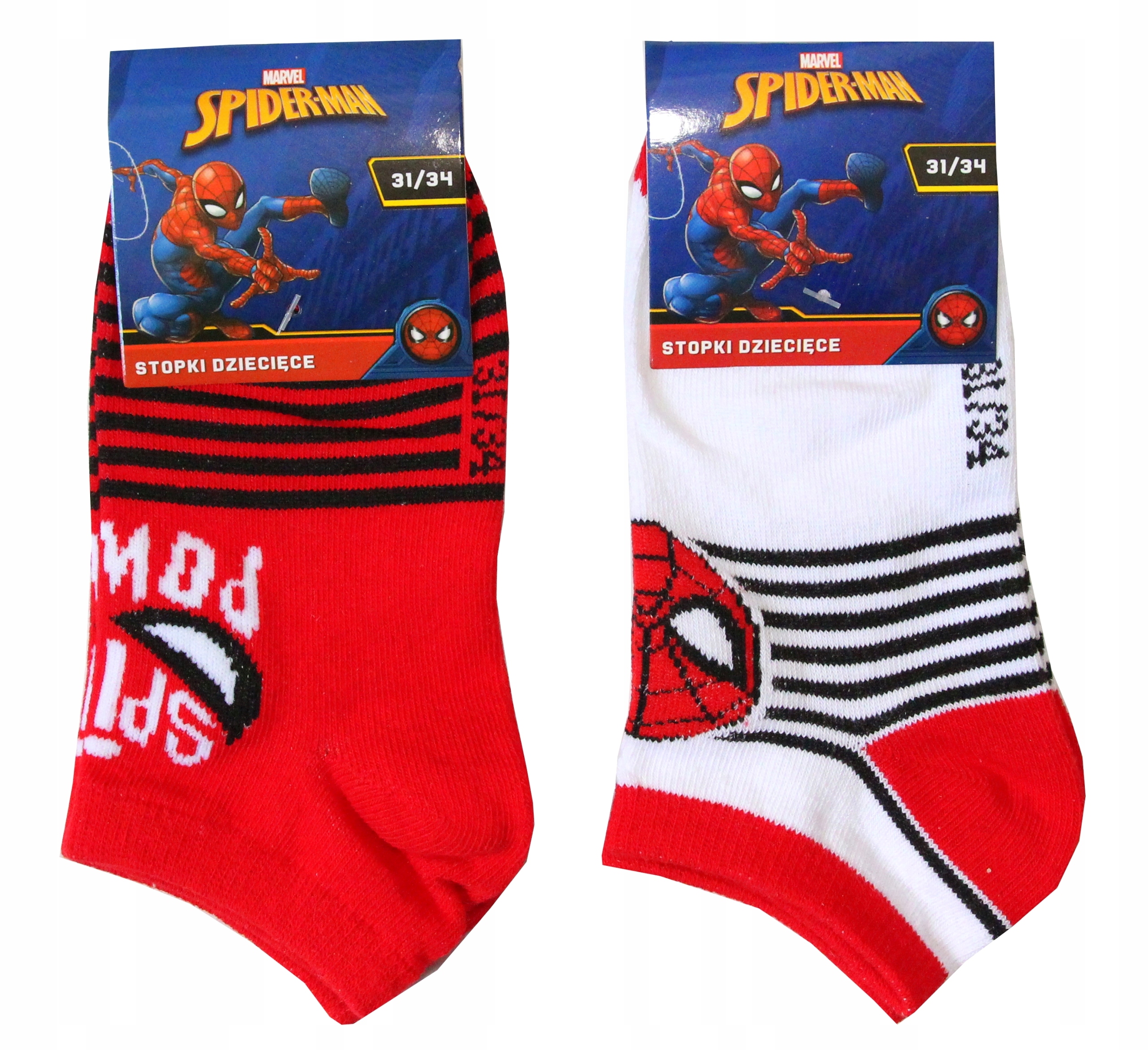 

Skarpetki Skarpety Stopki Spiderman 2 pack 23/26