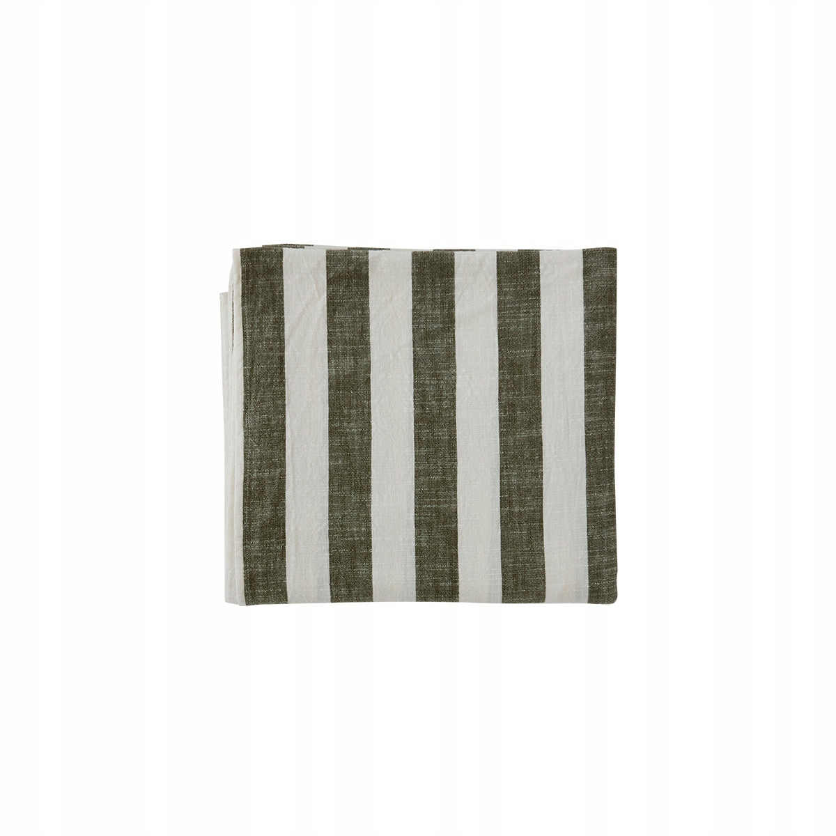 Pruhovaný obrus 260x140 cm čierny Oyoy Living Design