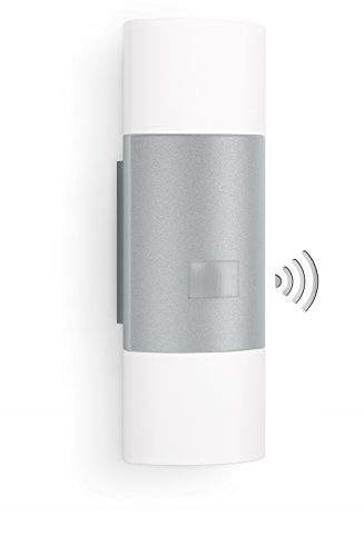 Záhradné nástenné svietidlo Steinel biele s integrovanými Led