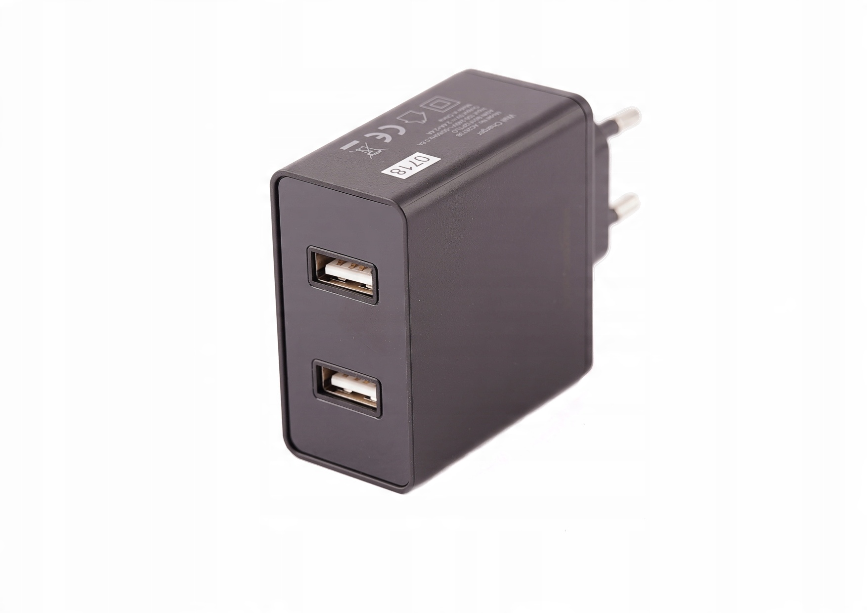 

Mocna uniwersalna ładowarka 2-porty Usb 4.8A
