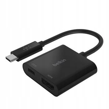 Belkin Usb-c adaptér na Hdmi 60W napájení, černá