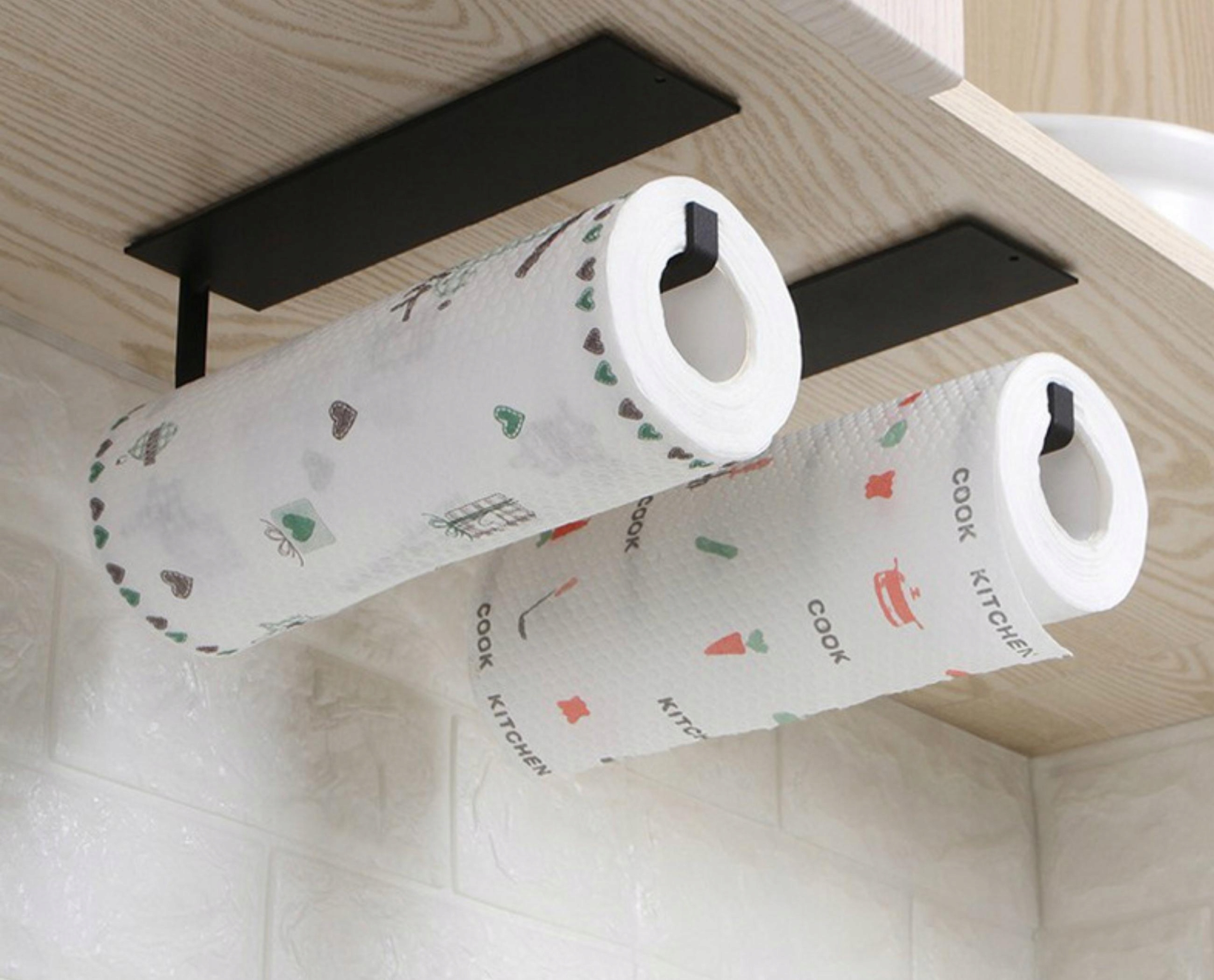 UCHWYT NA RĘCZNIK PAPIEROWY KUCHENNY SAMOPRZYLEPNY Długość/wysokość 23.5 cm