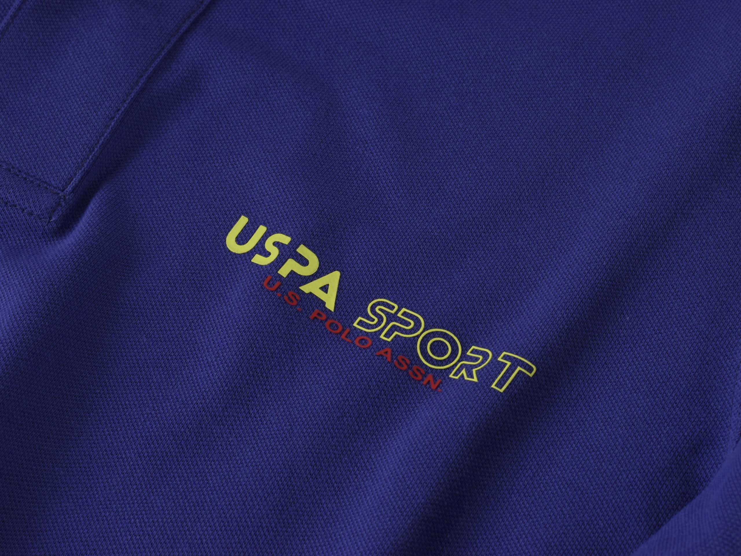 U.S. POLO ASSN. MĘSKA KOSZULKA POLO PIER 197 65192 50336 235 MĘSKA POLÓWKA Rękaw krótki rękaw