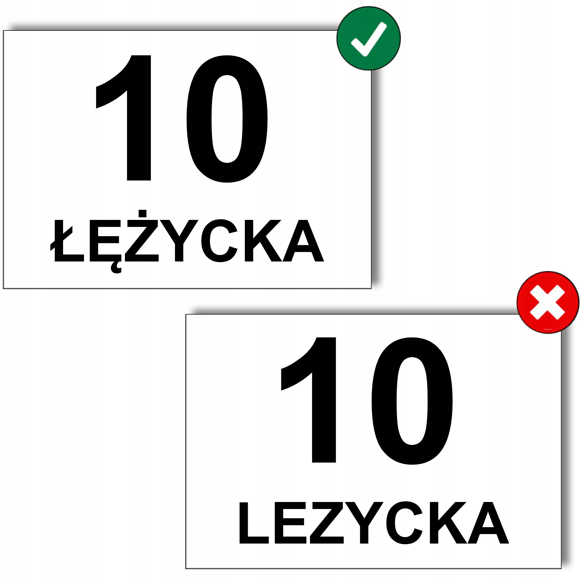 TABLICZKA Z NUMEREM DOMU | ADRESOWA | PLEKSA i ALUMINIUM + DYSTANSE i KOŁKI Kod producenta TABLICA ADRES NUMER DOMU SZKŁO AKRYLOWE