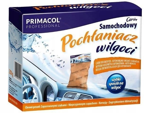 

Primacol samochodowy pochłaniacz wilgoci 250 g