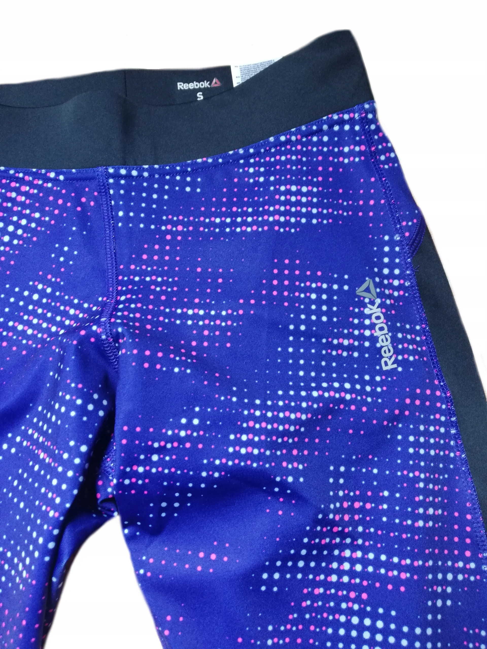 Reebok Legginsy sportowe Gymana Capri S Uk- 8/10