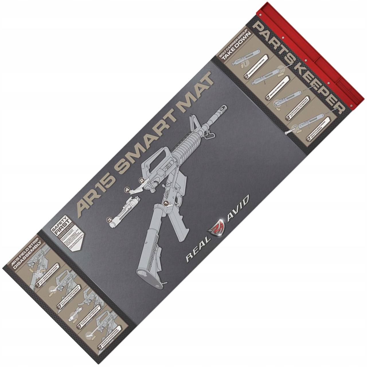 Čisticí podložka pro puškové zbraně AR-15 Real Avid Smart 109,2 x 40,6 cm