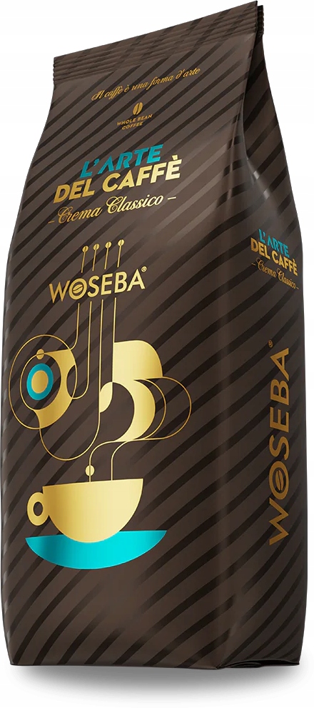 Woseba L'Arte del Caffè Crema Classico Kawa palona ziarnista 1 kg