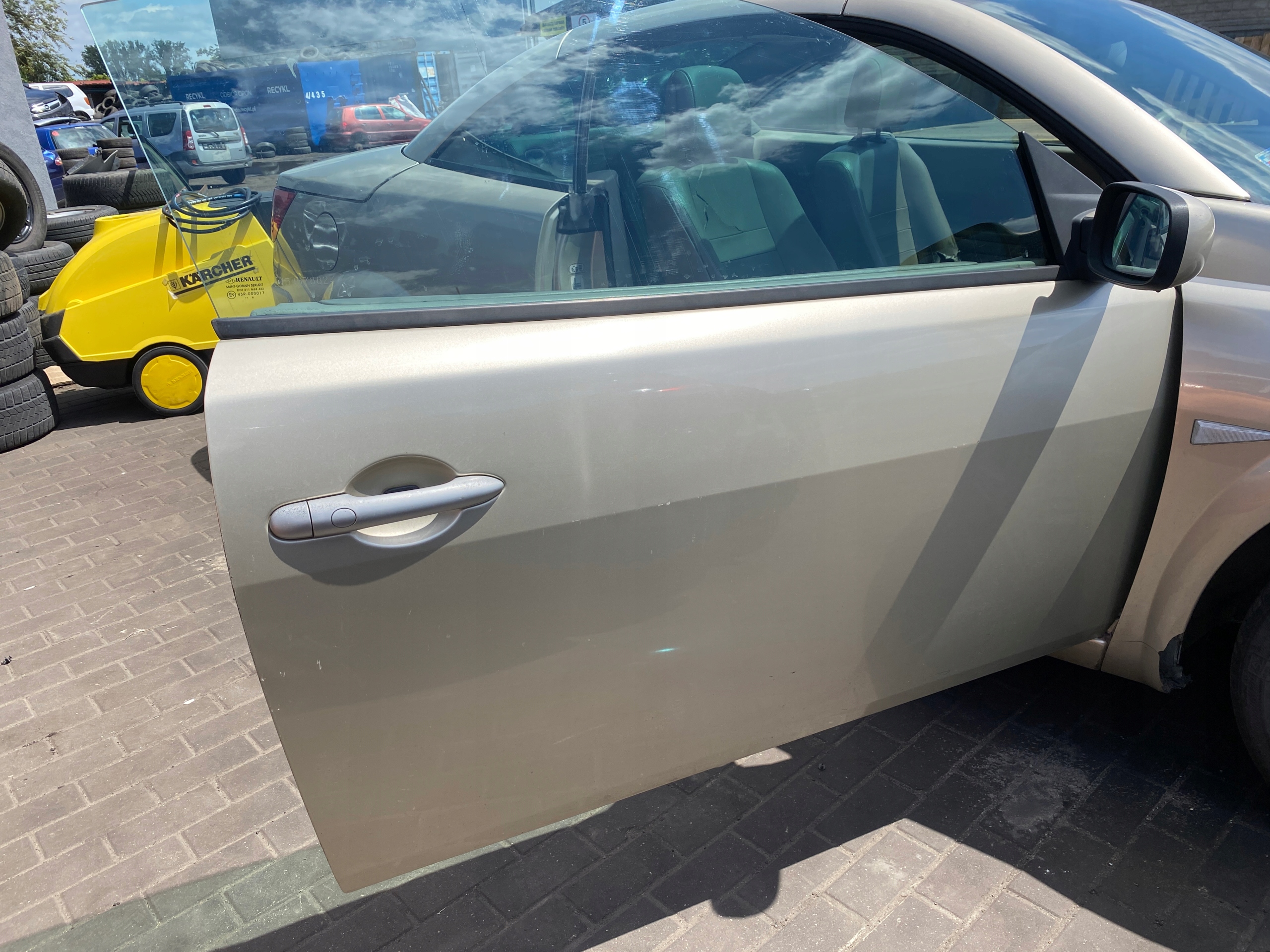 door right front front Renault Megane 2 II CC 03-09 kod lakieru TED 11