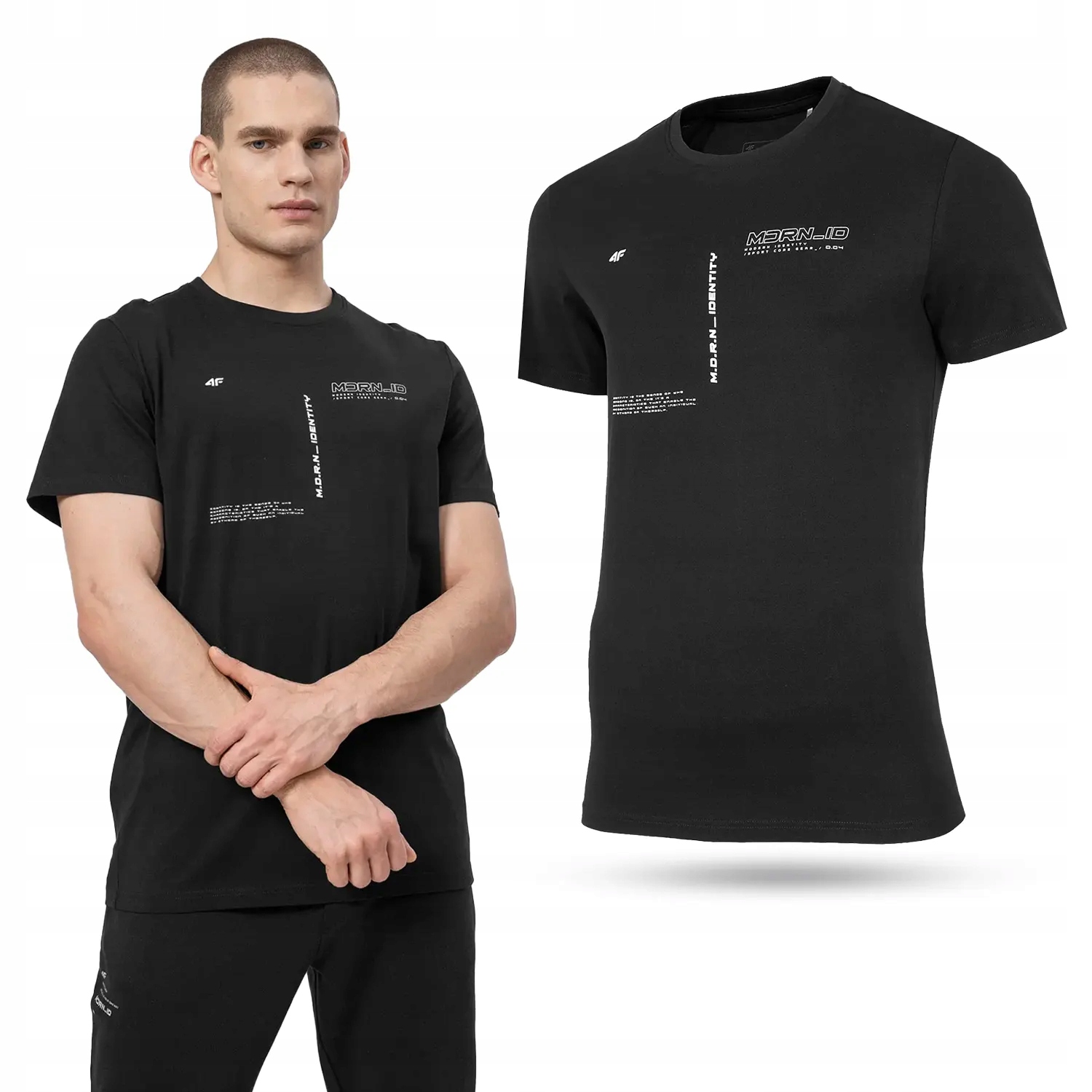 

Koszulka Męska 4F T-shirt Bawełniany Z22-TSM015