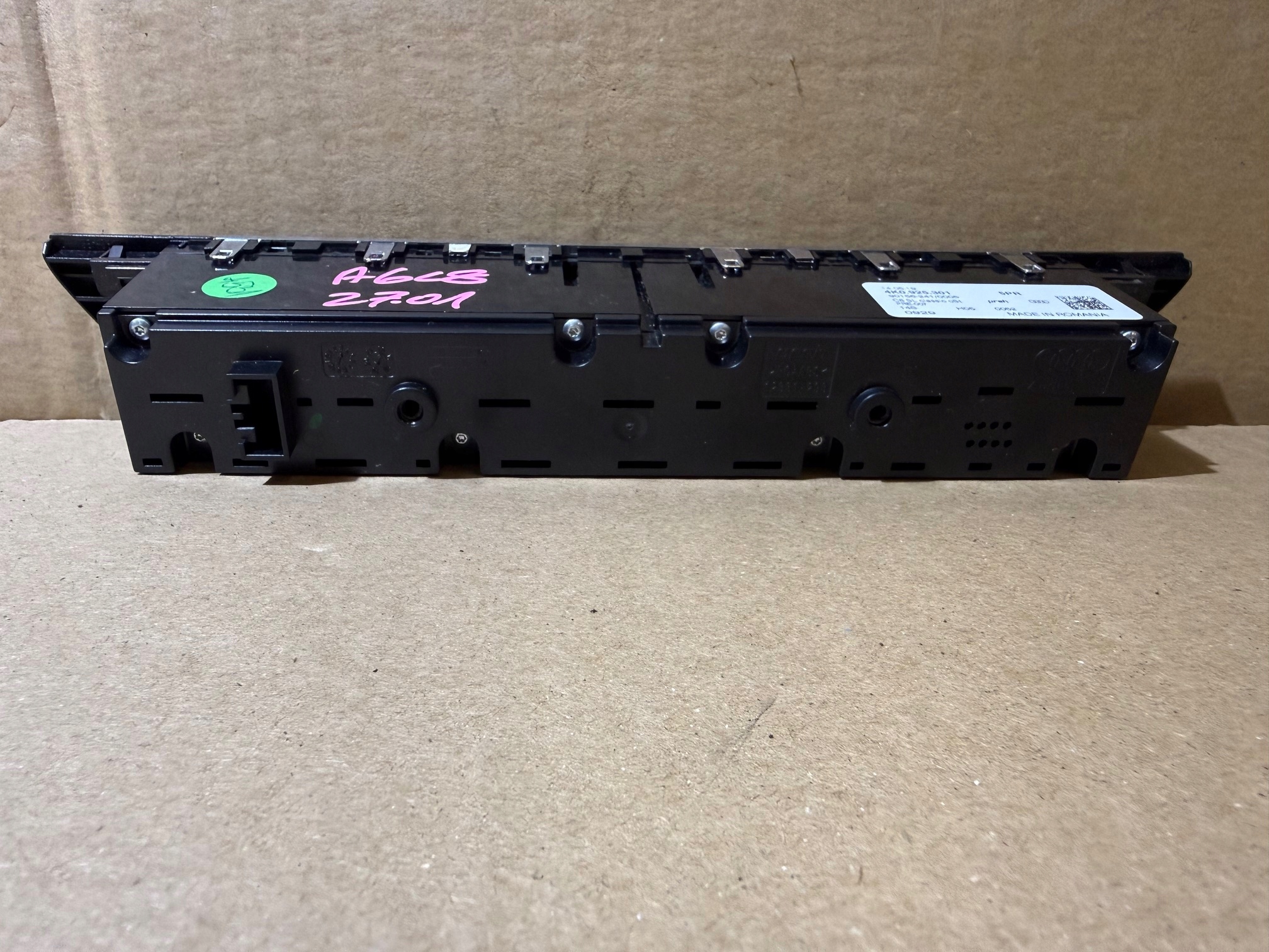 AUDI A6 C8 PANEL ovladačů 4K0925301
