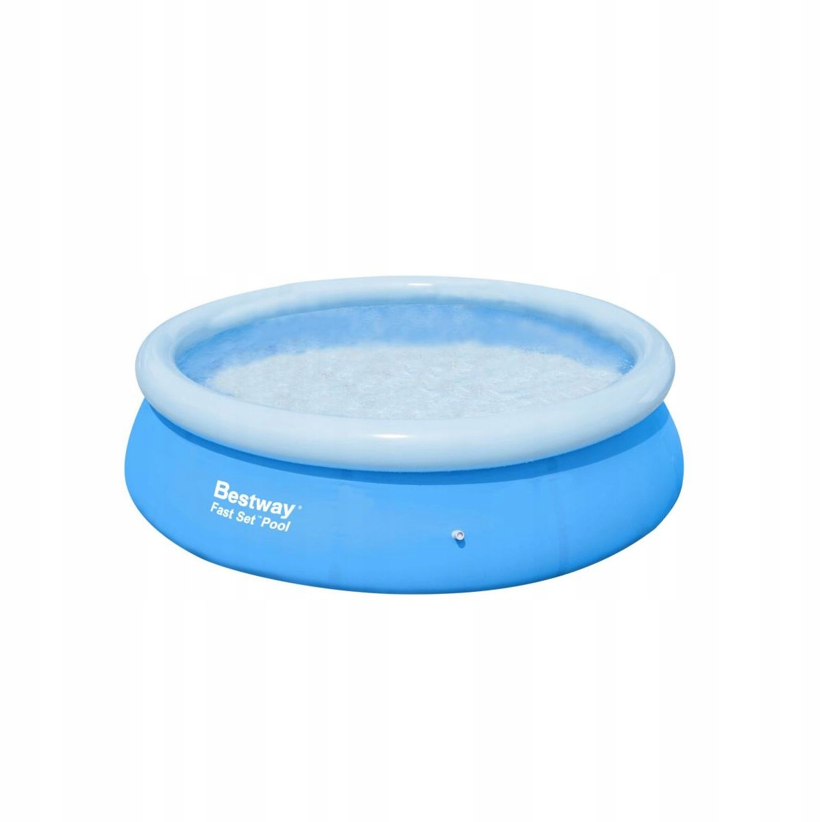 Basen Rozporowy Okrągły rodzinny ogrodowy pompowany kołnierz duży 244x244cm