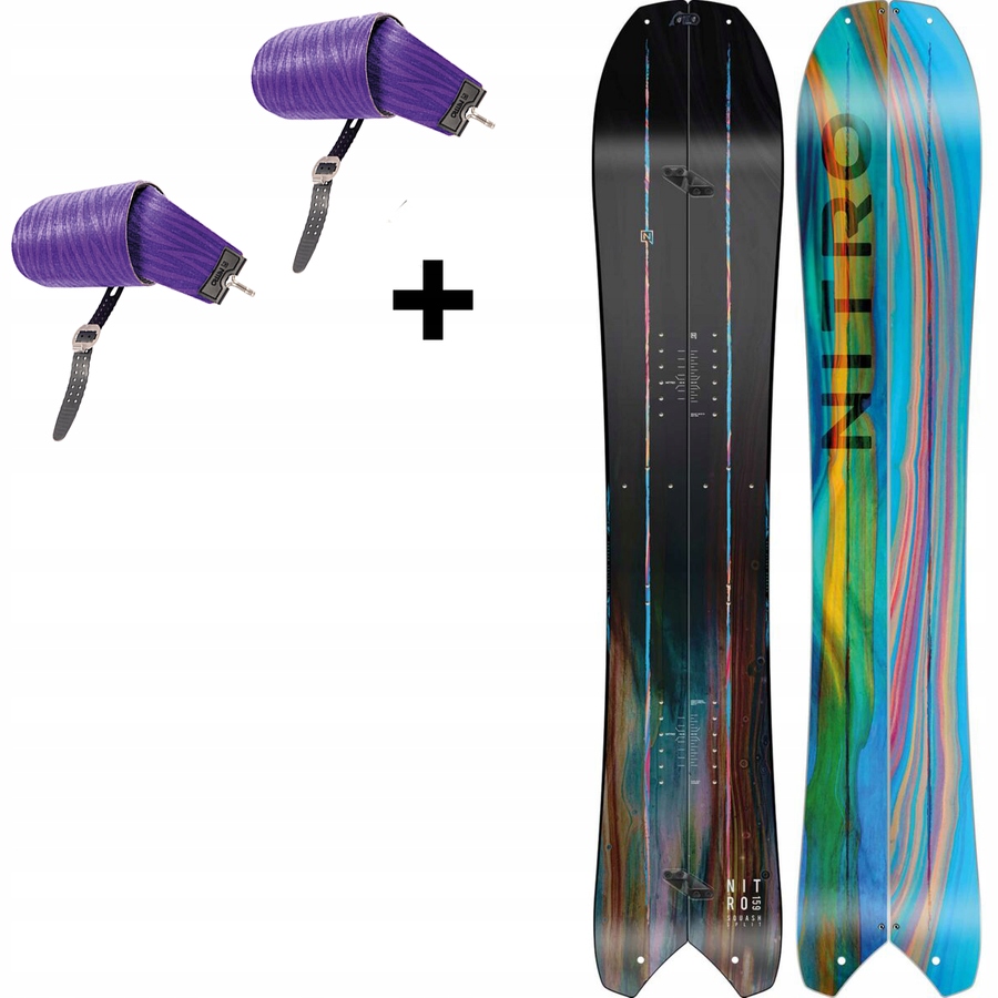 Damski splitboard Nitro Squash 2024 foki Vertical
