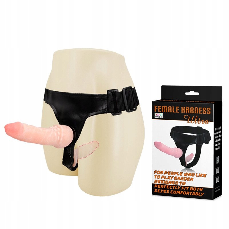 

Ultra Female Harness Podwójny Strap-on Dla Pań