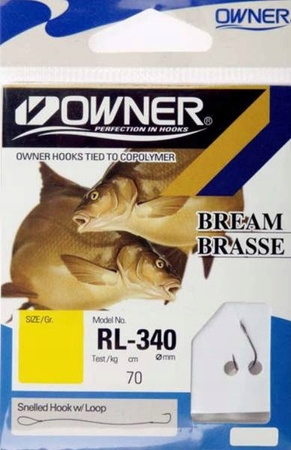Haczyki Owner RL340 Chinta Nr 4/0,22MM 70cm