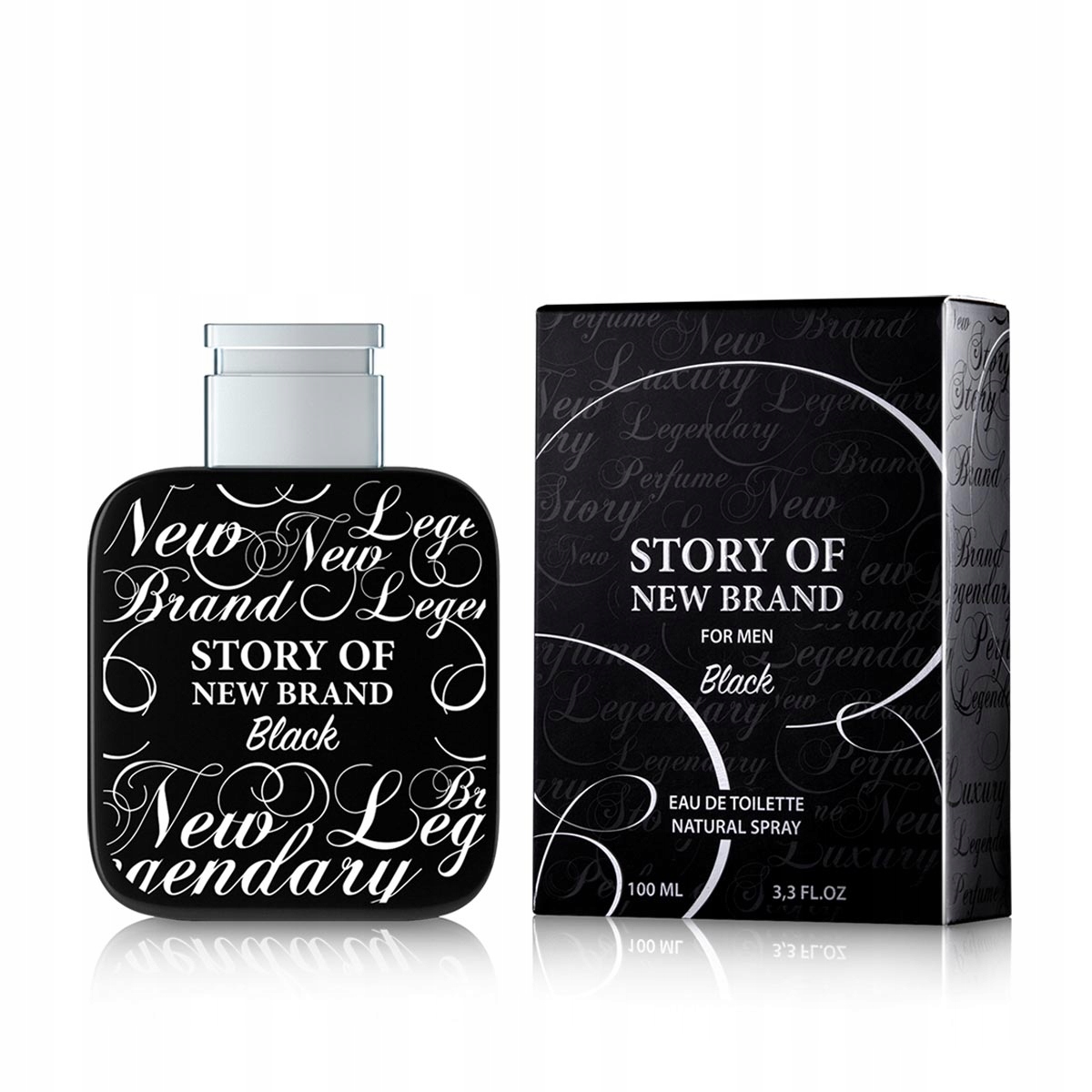 Perfumy Story Black Men 100ml. New Brand EDT