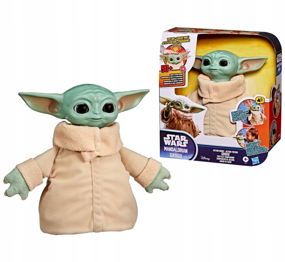 Star Wars Interaktivní Grogu se zvukem 25 cm (Mandalorian a Grogu) G3088
