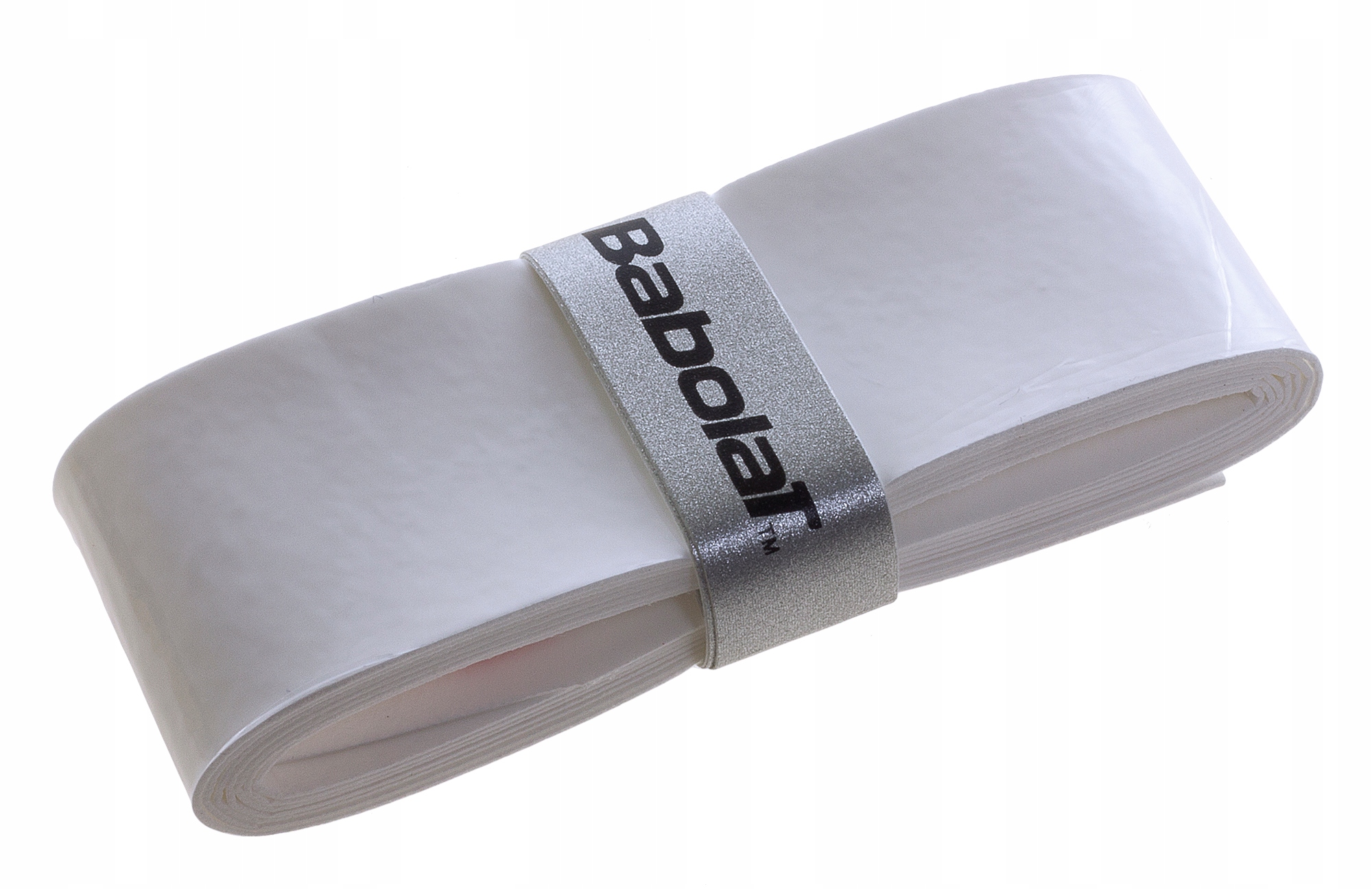 Owijka Wierzchnia Do Rakiety Tenis Babolat 0,55MM Biała Cieńka My Grip
