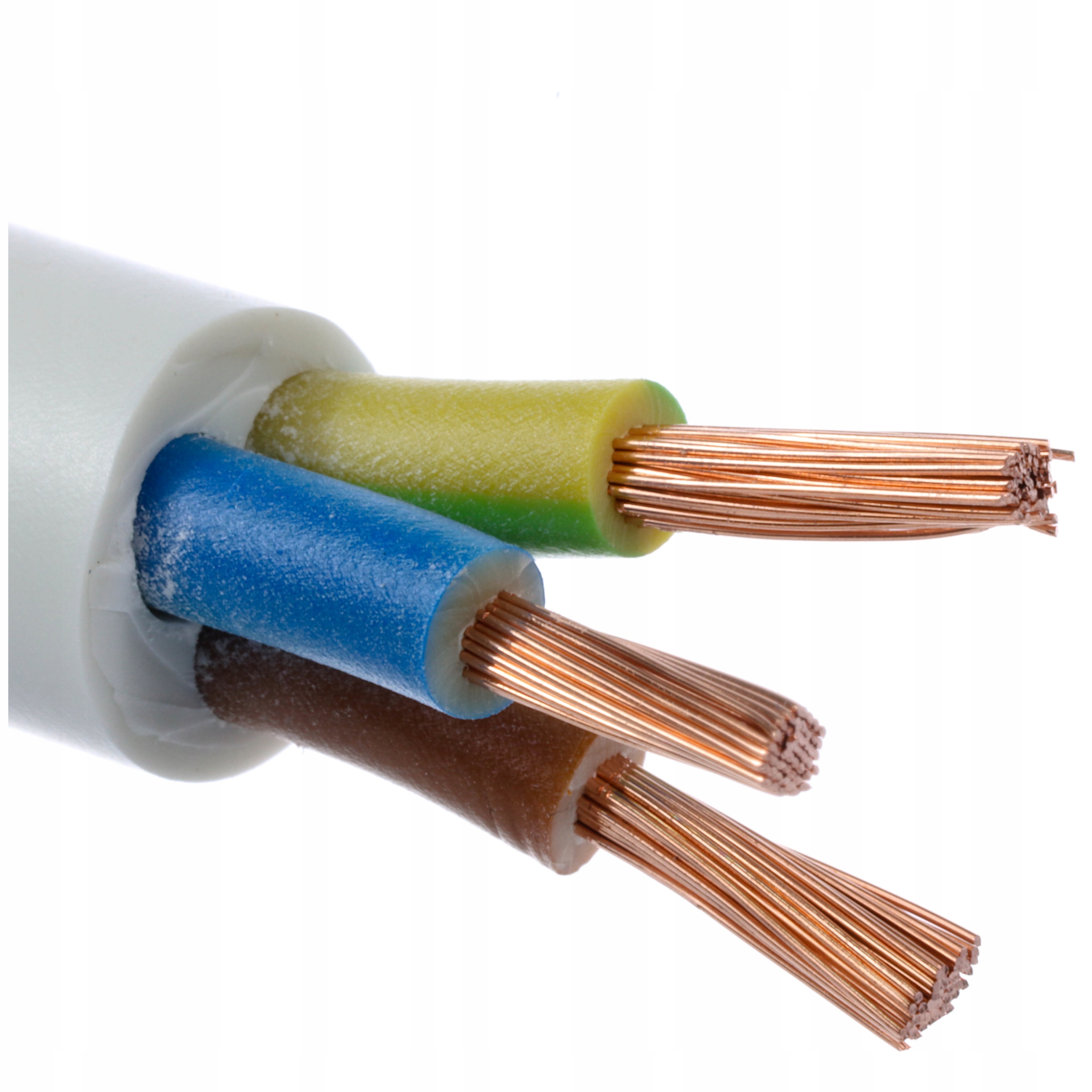

Kabel instalacyjny giętki okrągły Omy 3x1 25m.