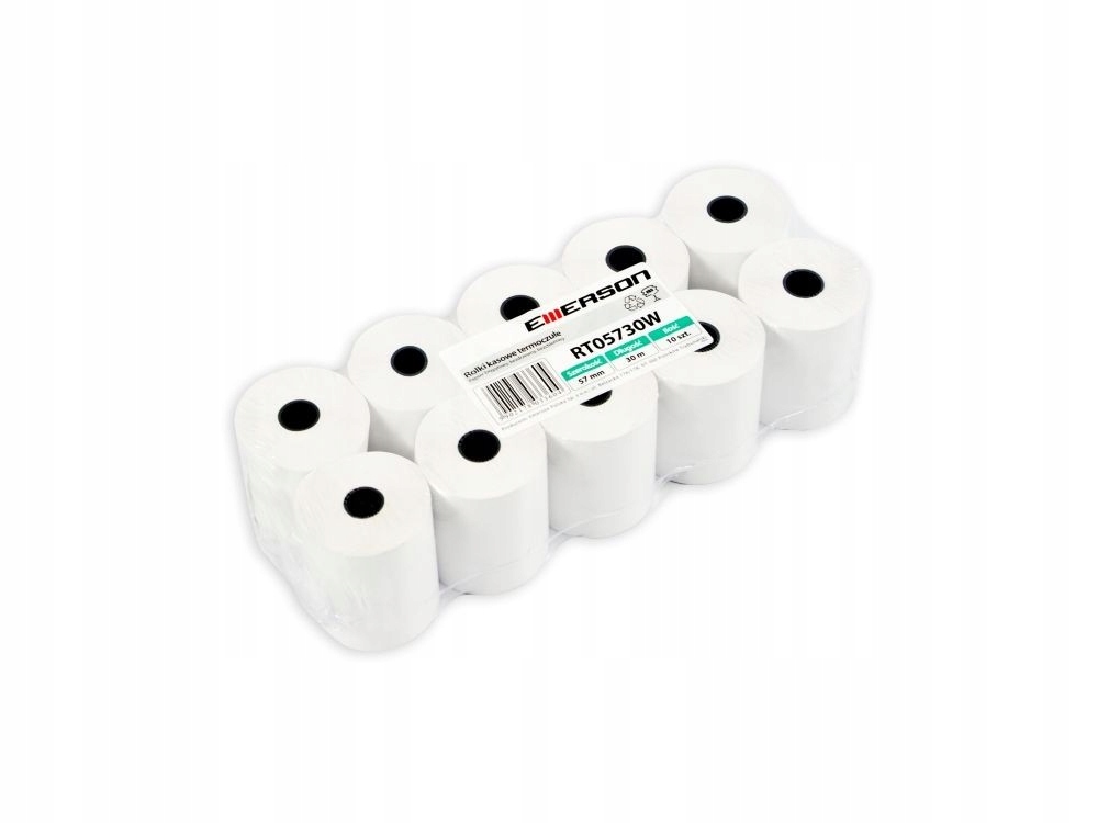 

Rolki termiczne 57mm x 30m 10szt.