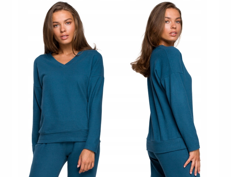 

miękki Sweterek Sweter dekolt V 40/42 L/XL