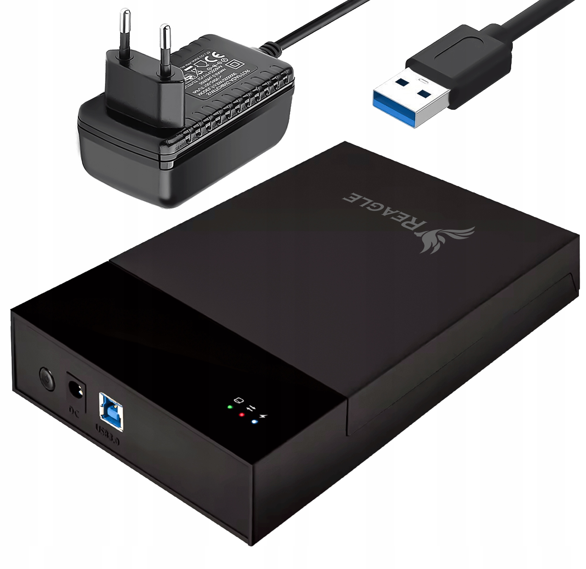 Reagle Case Obudowa Hub Kieszeń Na Dysk Hdd Ssd 3,5" Sata III Usb 3.1 10TB