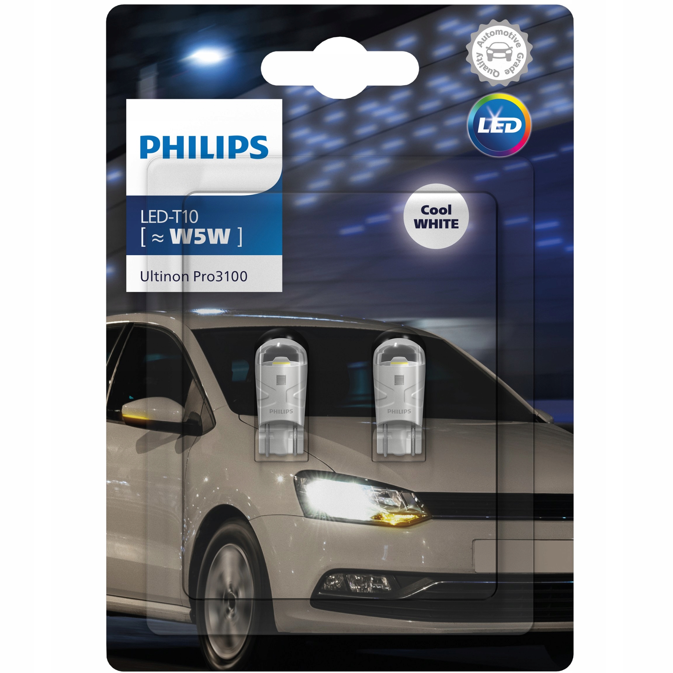 

Philips Led żarówki Ultinon Pro3100 W5W T10 6500K