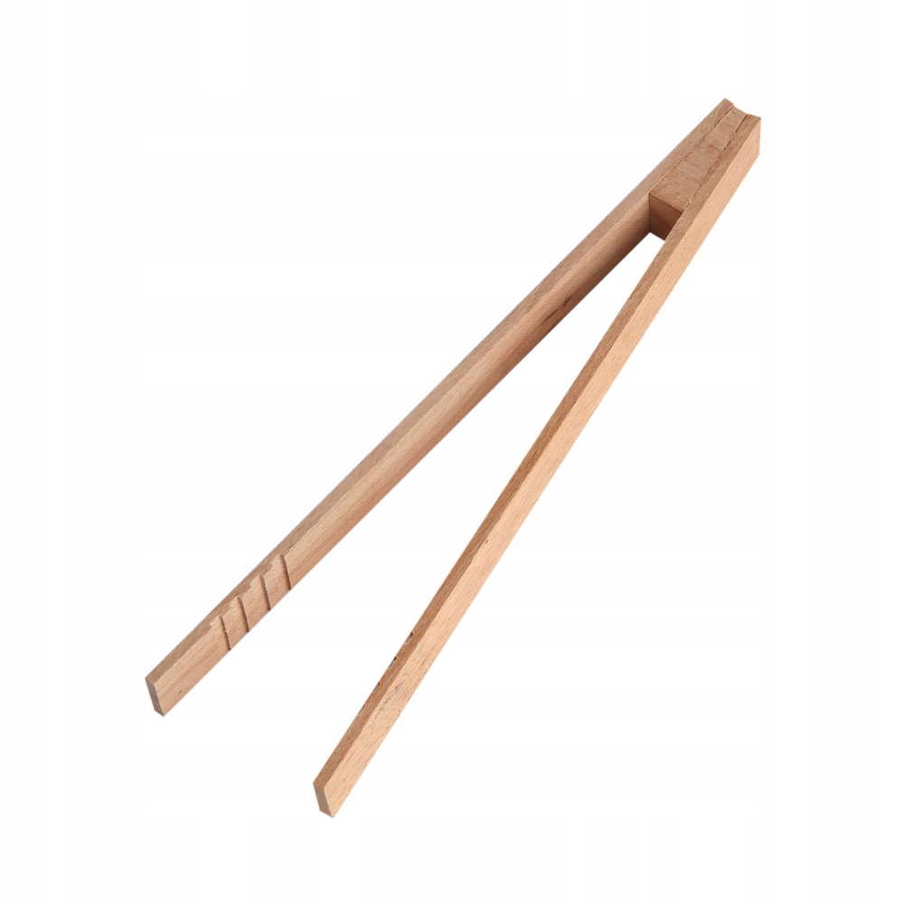 SZCZYPCE DREWNIANE MAŁE DO OGÓRKÓW GRILLA KAPUSTY 22CM