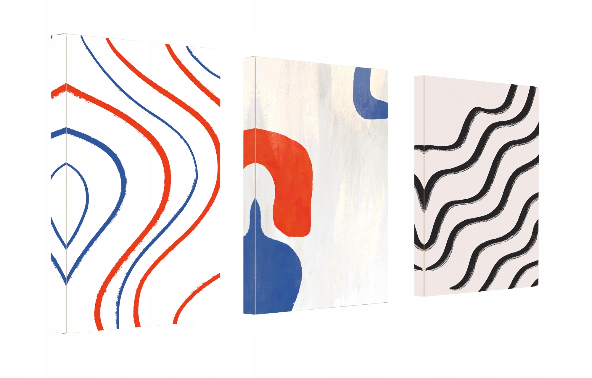 Obraz Do Obývacího Pokoje, Ložnice Na Plátně Triptych Moderní Styl 120x60