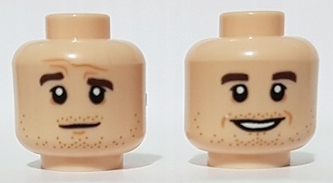 

Lego Głowa Dwustronna L. Nougat 3626cpb2906 Nowa