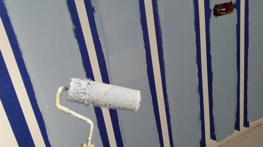 TAŚMA MALARSKA MASKUJĄCA PAPIEROWA NIEBIESKA 48X50 TAŚMY PROFESJONALNA HIT Szerokość 48 mm