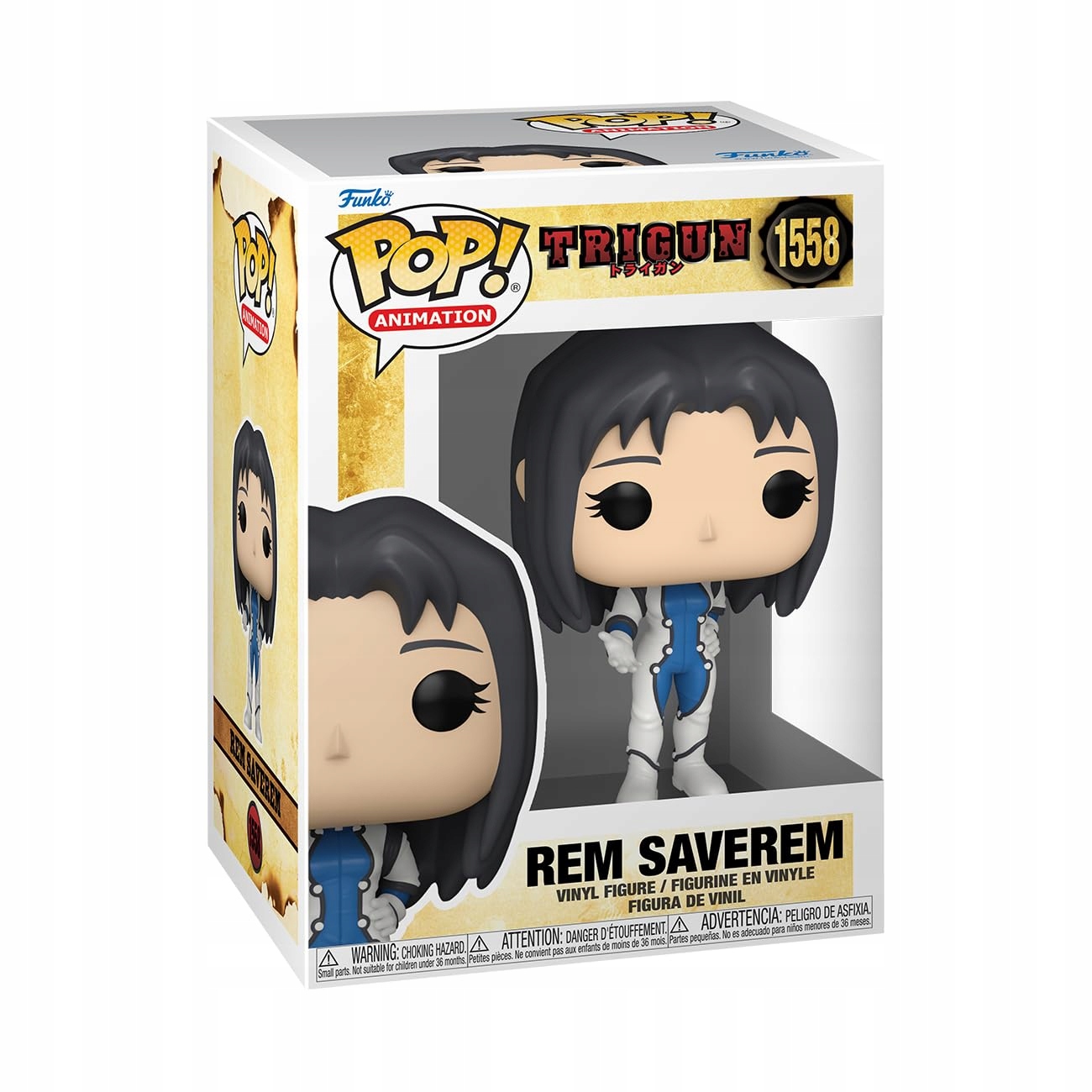 2x Funko Pop! Trigun Rem Saverem 1558 Figurka